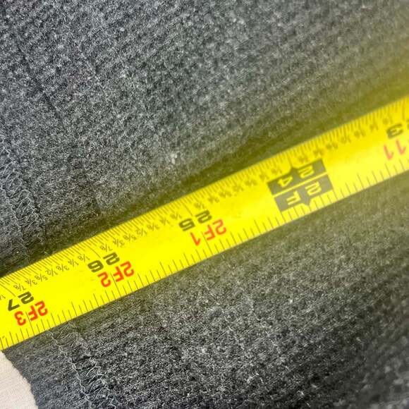 Lucky Brand Men's Large Gray Waffle Knit Long Sleeve Graphic Sleepwear Bear - Picture 7 of 9